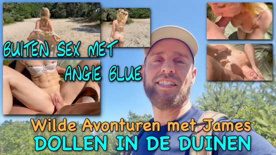 Having Fun in the Dunes with Angie Blue